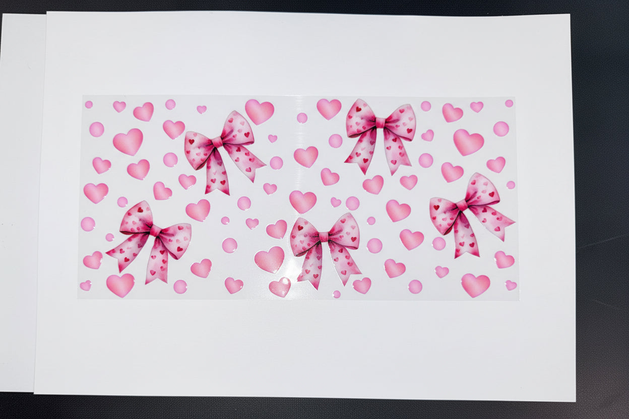 Pink Bows & Hearts