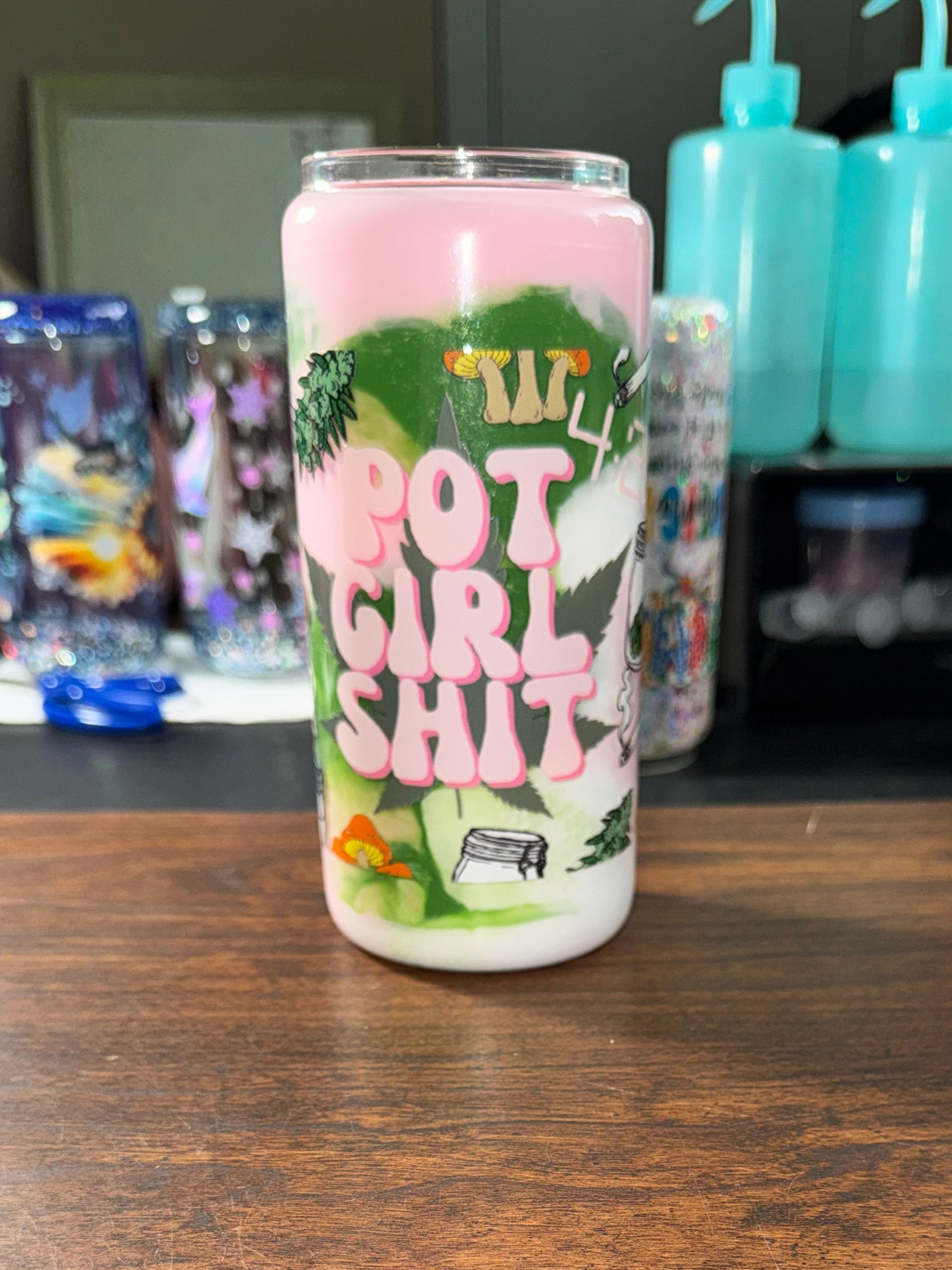 Pot girl premade