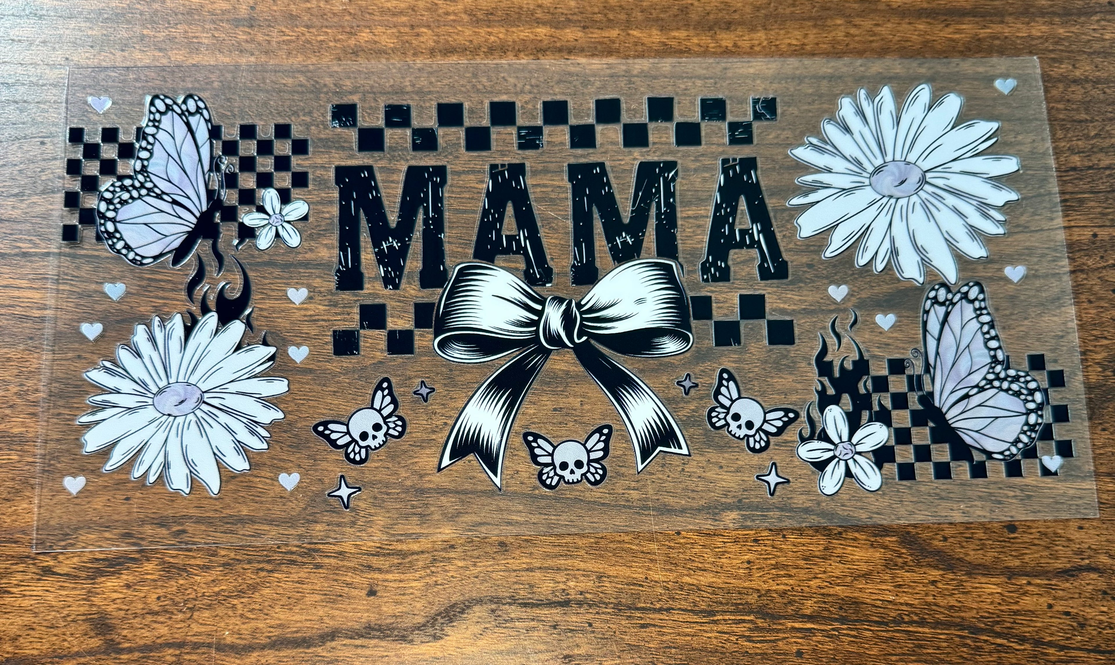 Butterfly skull mama