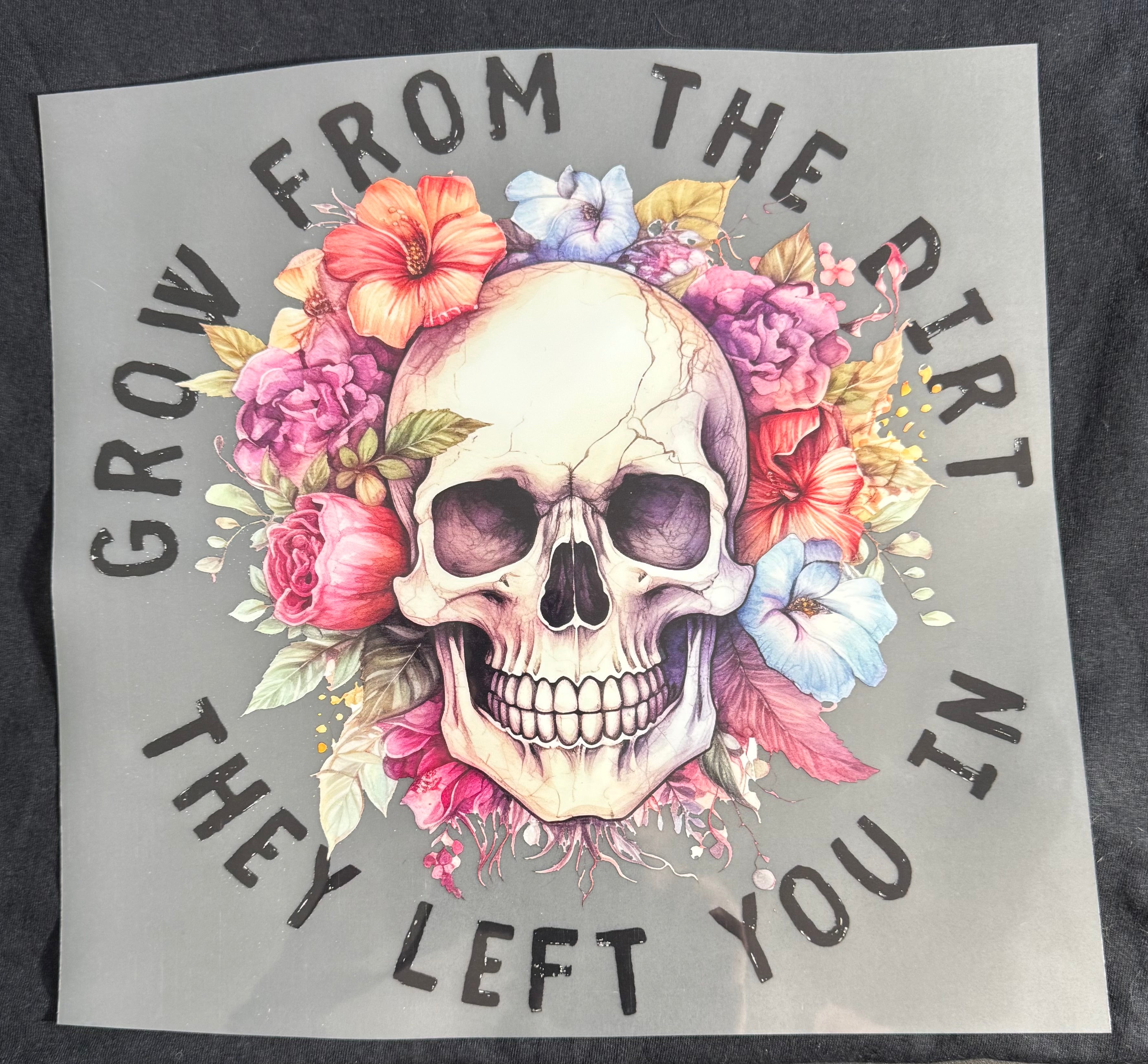 Skull & Flowers